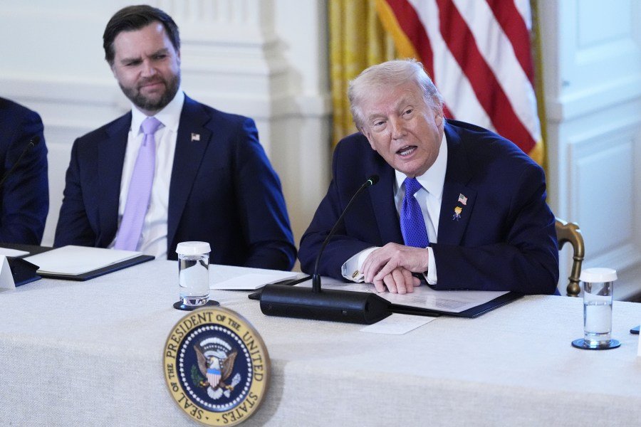 Watch live: Trump, Vance participate in White House signing ceremony