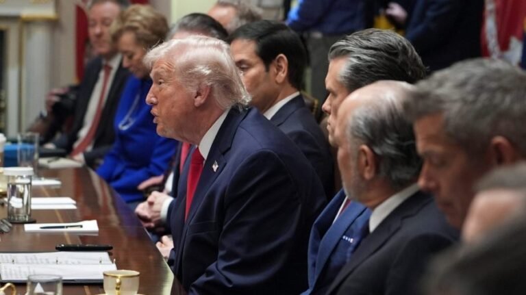 Live updates: Trump holds Cabinet meeting as US, Iran dig in and DHS shutdown grinds on