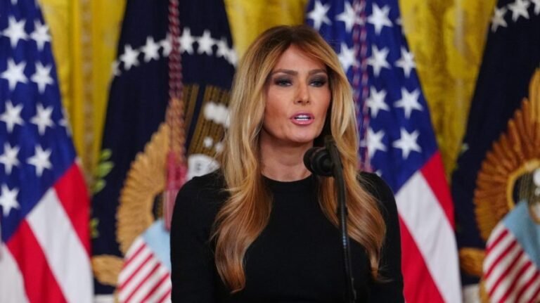 Watch live: Melania Trump speaks at Fostering the Future Together global summit