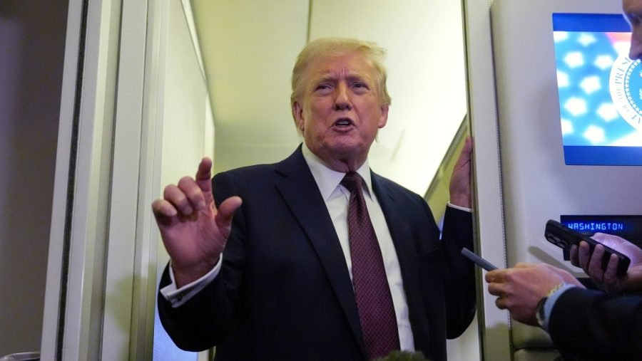 Trump says he's asked 'about 7' countries to police Strait of Hormuz