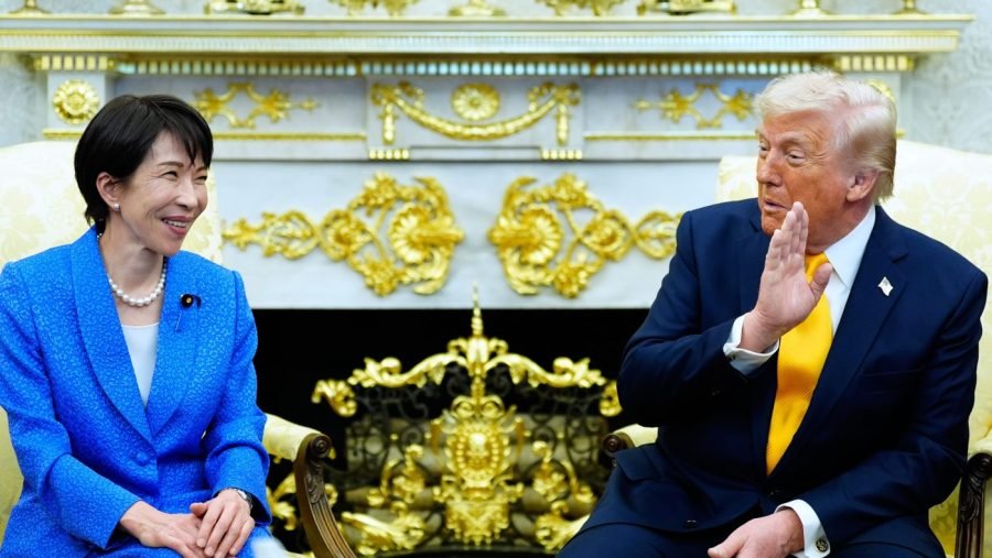 Trump ribs Japanese PM on Pearl Harbor in Oval Office talk on Iran