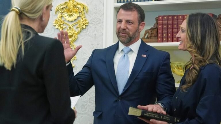 Markwayne Mullin sworn-in as DHS secretary