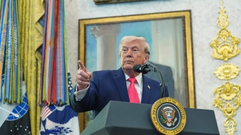 Trump rips birthright citizenship ahead of Supreme Court arguments