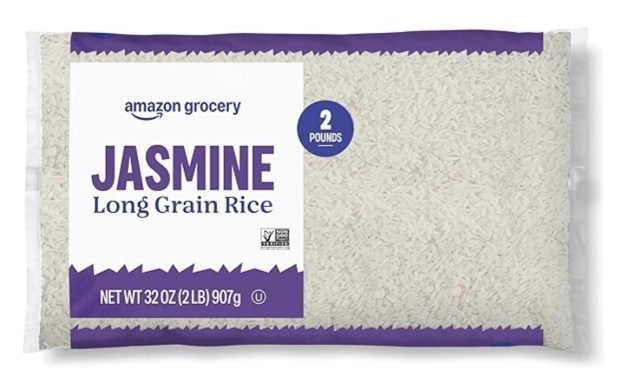Amazon Grocery Jasmine Long Grain Rice, 2 lbs only $2 shipped!