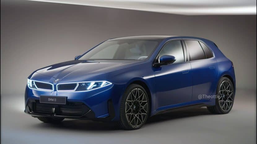 BMW i3 Compact Rendering Would Make A Great i1 Electric Hatch