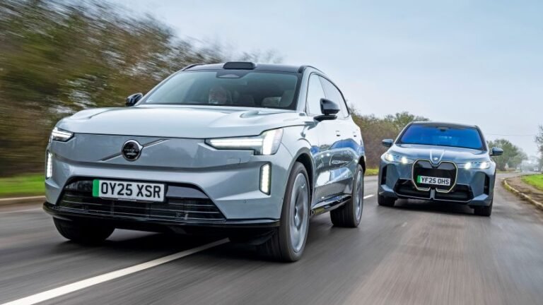 BMW iX and Volvo EX90 - pictures