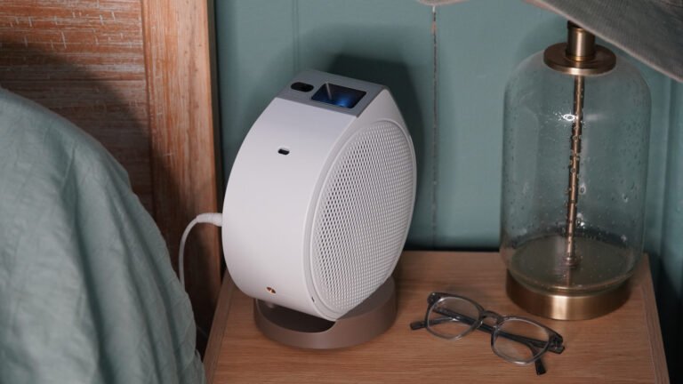 This Google TV projector is the nighstand accessory I didn’t know I needed