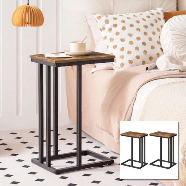 *HOT* C-Shaped End Tables (Set of 2) for only $36.99 shipped! {Today Only}