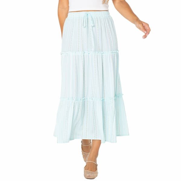 Floral Print Tiered Maxi Skirt only $11.10 at Walmart, plus more!