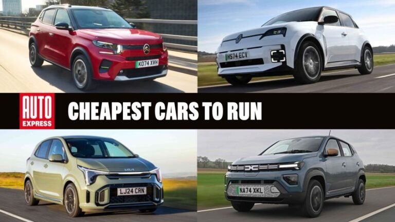 Cheapest cars to run 2026