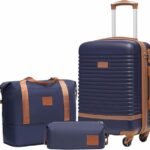 Coolife 3-Piece Luggage Set for as low as $64.99 shipped!