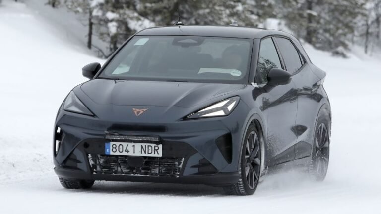 New Cupra Raval says no-camo hello: brand’s first electric supermini is nearly here