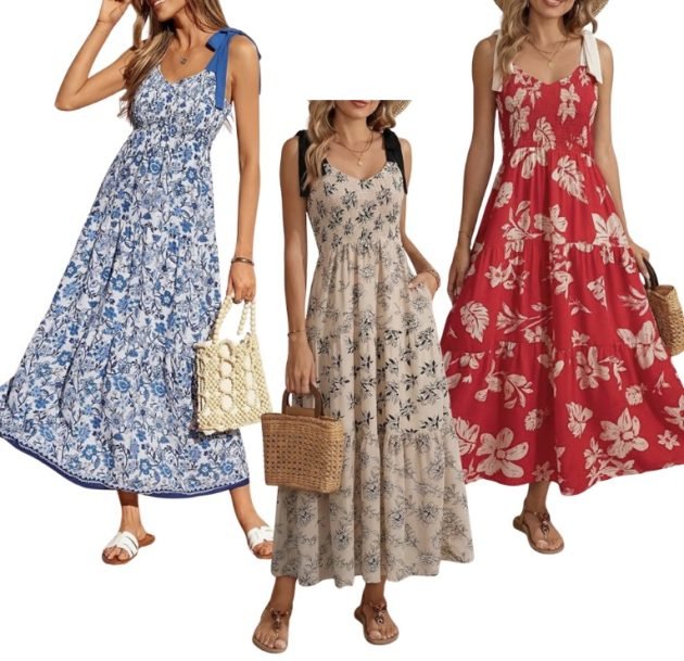 Women’s Summer Casual Maxi Dress only $18.49!