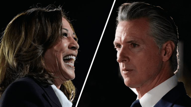 Newsom: Idea that he and Harris don't like each other 'preposterous'