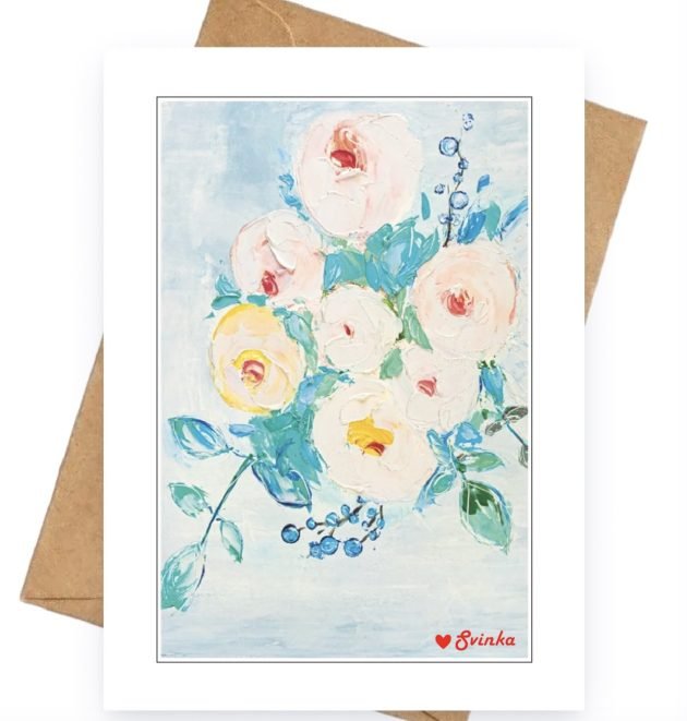 Free Hand-Drawn Postcards!