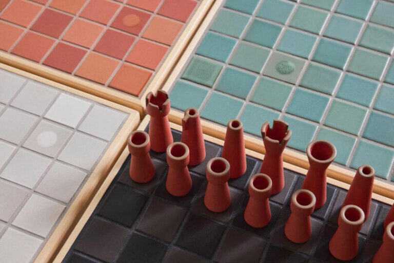 Artek and Heath Ceramics’ New Tile Tables Cleverly Cohere Clay with Wood