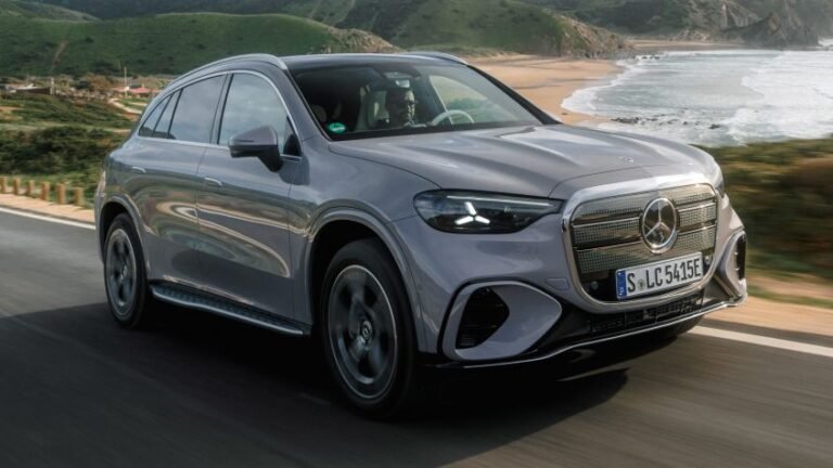 New Mercedes GLC 400 Electric 2026 - pictures