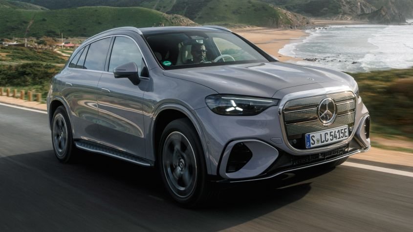 New Mercedes GLC 400 Electric 2026 - pictures