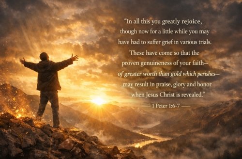 Rejoice in the Midst of Trials – 1 Peter 1:6-7