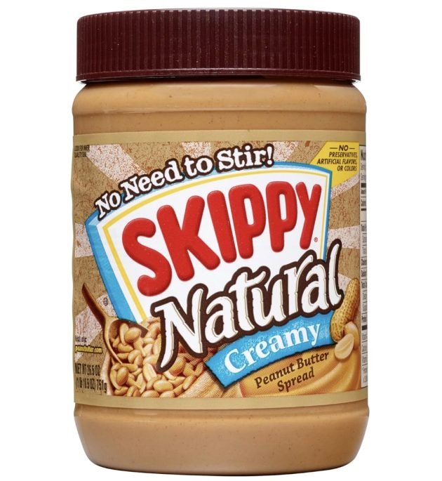 SKIPPY Natural Peanut Butter Creamy Spread, 26.5 oz Jar only $2.61 shipped!