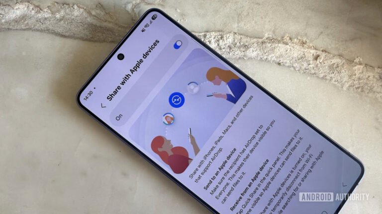 Older Galaxy phones are now getting AirDrop support, but don’t celebrate yet