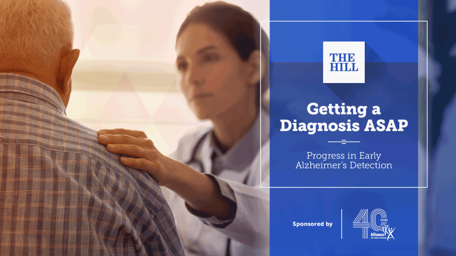 Watch live: Getting a Diagnosis ASAP: Progress in Early Alzheimer's Detection