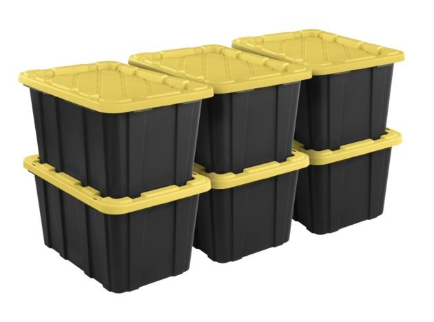 Sterilite Large 27-Gallon Storage Bins (6 pack) only $48 shipped!