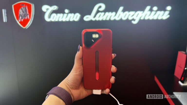 This fully metal phone also has a rear dot matrix display