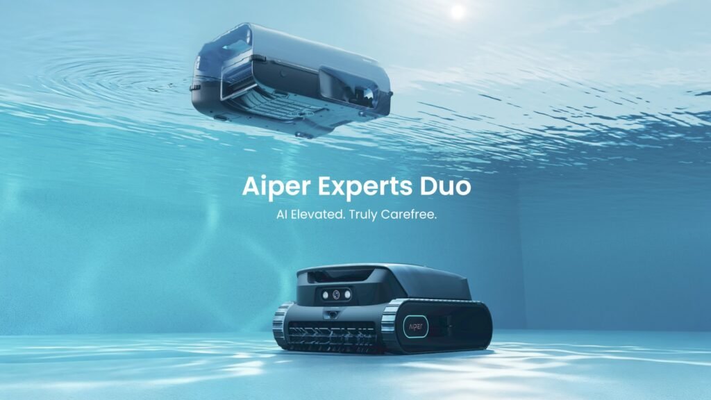 The Aiper Experts Duo with Cognitive AI is the closest thing to a self-cleaning pool