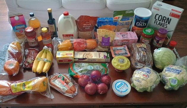 Brigette’s $97.65 Grocery Shopping Trip and Weekly Menu Plan for 5!