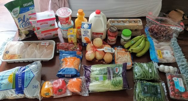Brigette’s $125 Grocery Shopping Trip and Weekly Menu Plan for 5!