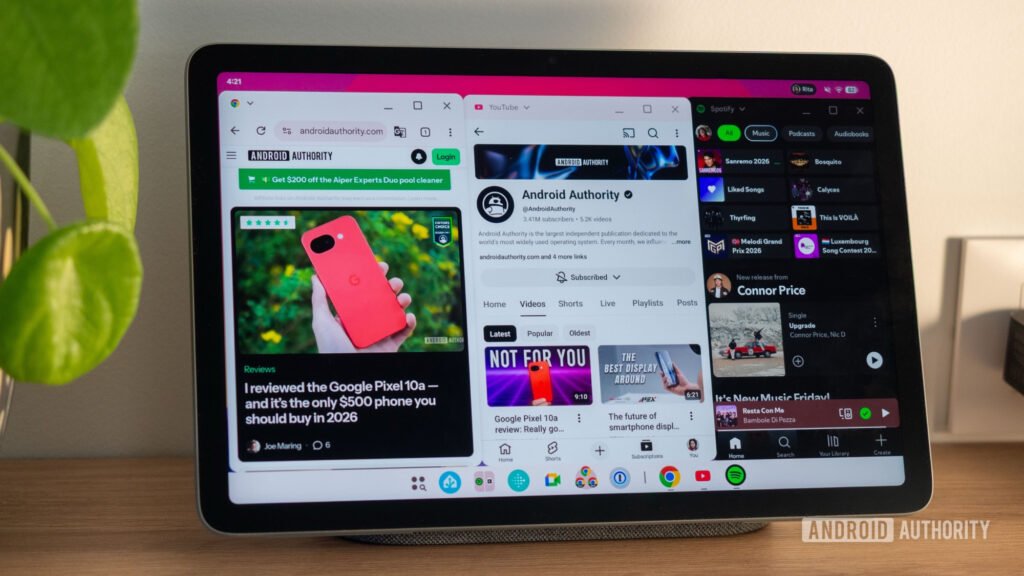 Android’s new desktop windowing mode has changed how I use my tablet