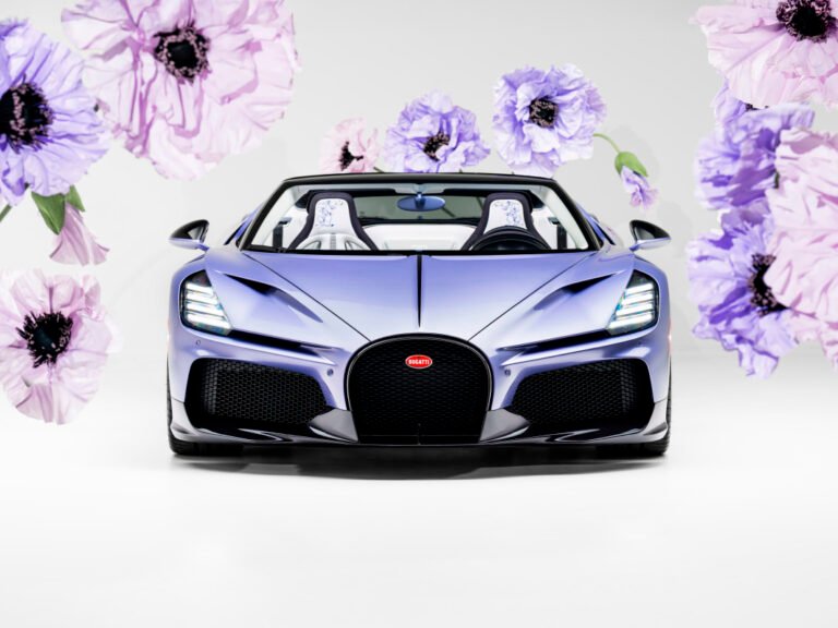 Bugatti W16 Mistral ‘Caroline’ Is a $5M Lavender Masterpiece