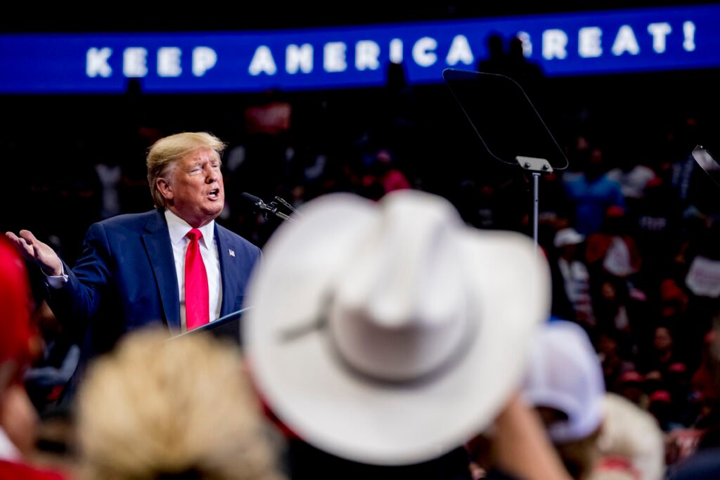 Trump plays Texas hold ’em with Senate endorsement