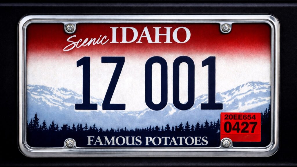 Idaho Plates Are About To Lose Their Stickers