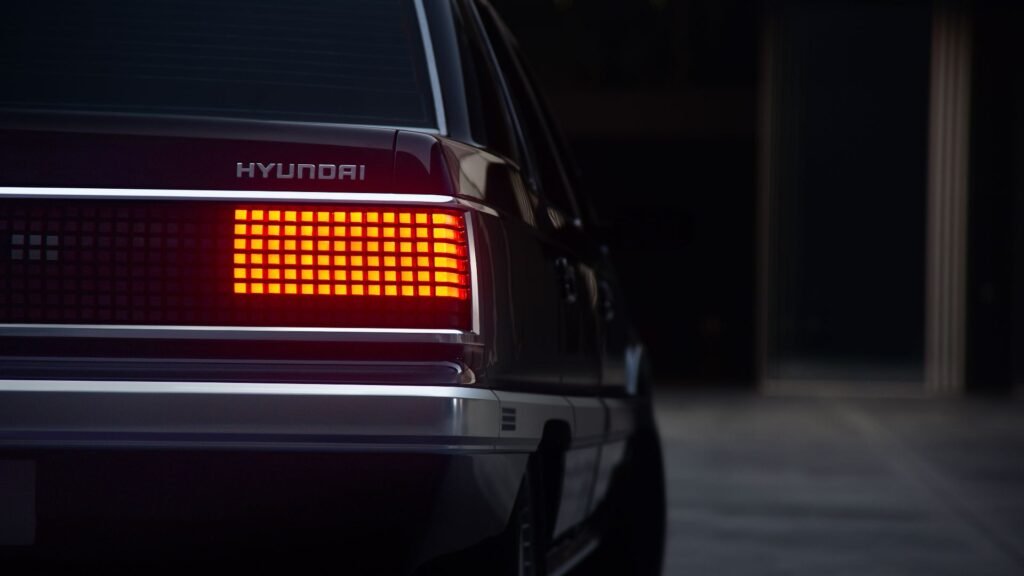 The Hyundai Grandeur Concept Gave A 1980s Classic A Modern Makeover