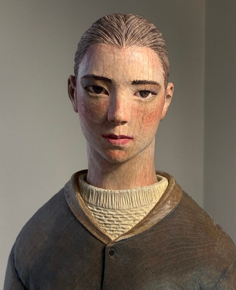 Restrained Emotions Simmer in Shinsuke Inoue’s Tender Wood Sculptures