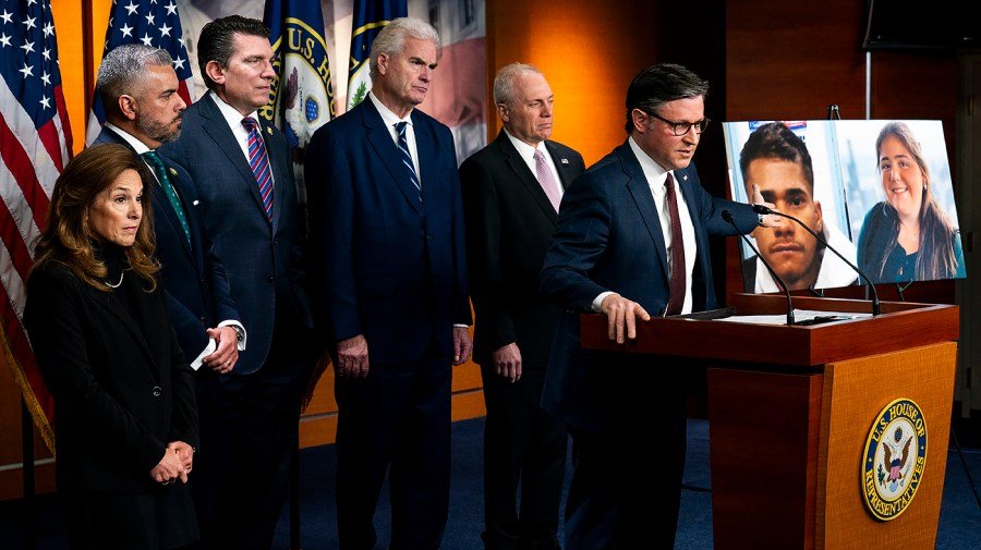 Johnson says supplemental Pentagon funds ‘probably’ in reconciliation as Senate moves forward