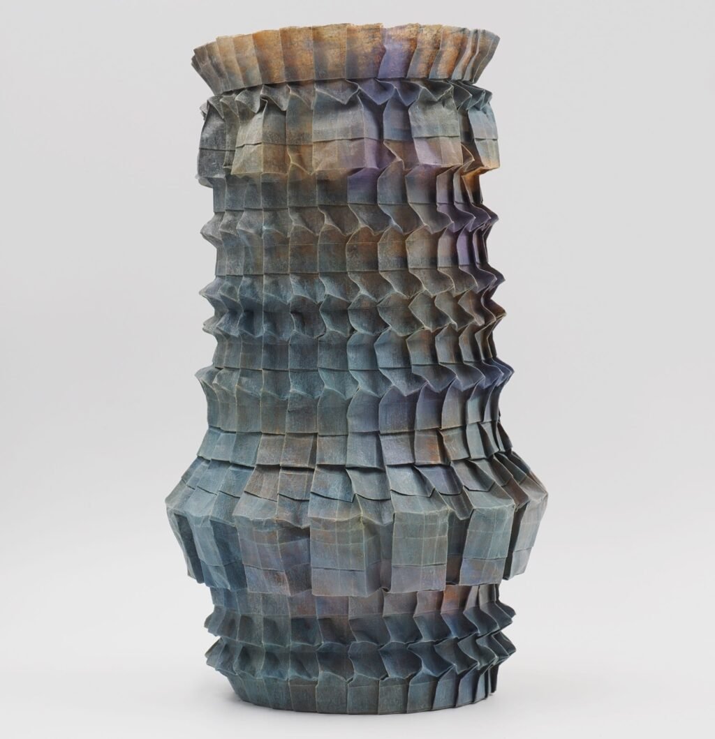 Goran Konjevod Transforms Paper into Elegantly Organic Origami Vessels