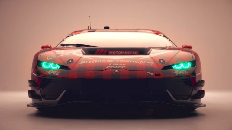 Lamborghini Temerario GT3 Stuns In Lumberjack Plaid For IMSA Ahead Of Sebring 12 Debut