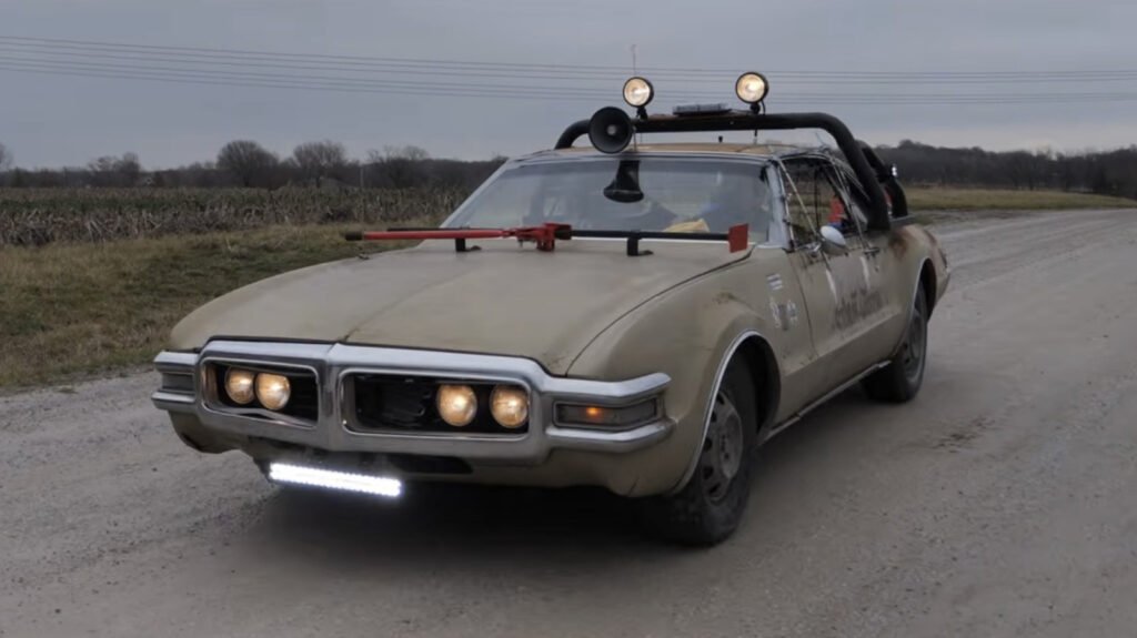 Chasing Tornados In An Oldsmobile Toronado May Not Be Safe, But It Is On Brand
