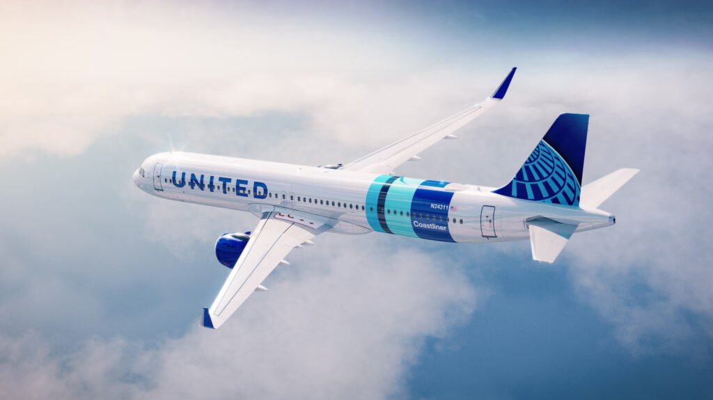 United Airlines Unveils Ultra-Premium Coastliner Airbus A321neo For Cross-Country Routes