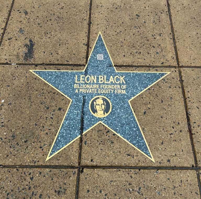 “Jeffrey Epstein Walk of Shame” Pops Up in DC