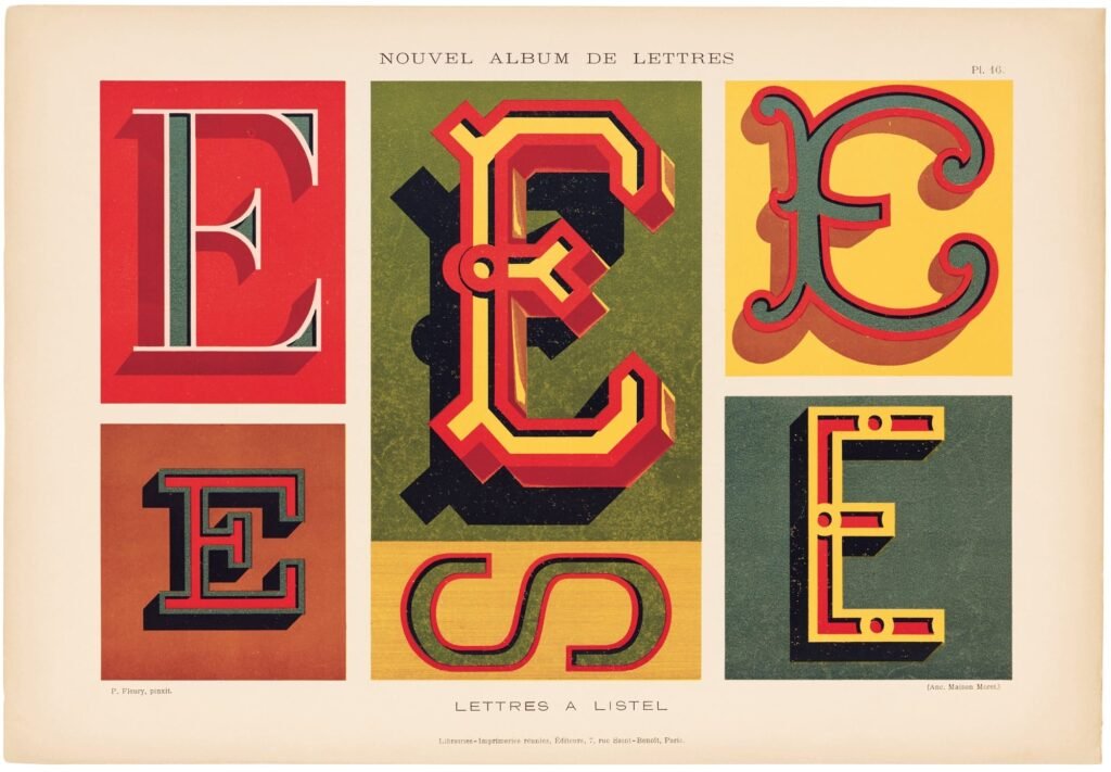 ‘Lettres Décoratives’ Is a Celebration of Fin de Siècle Sign Painters’ Vibrant Letterforms