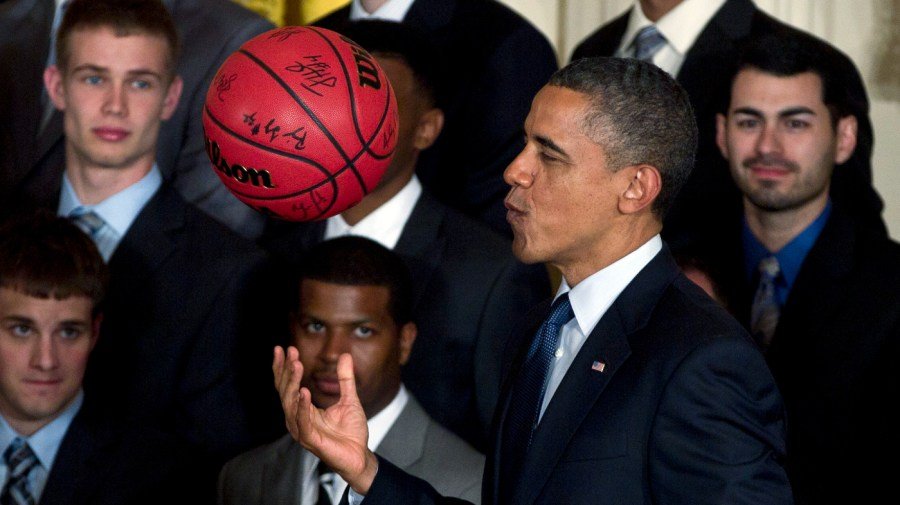 Obama shares his March Madness brackets