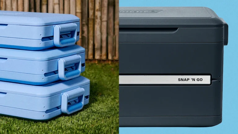 Coleman’s new hard cooler collapses like an accordion
