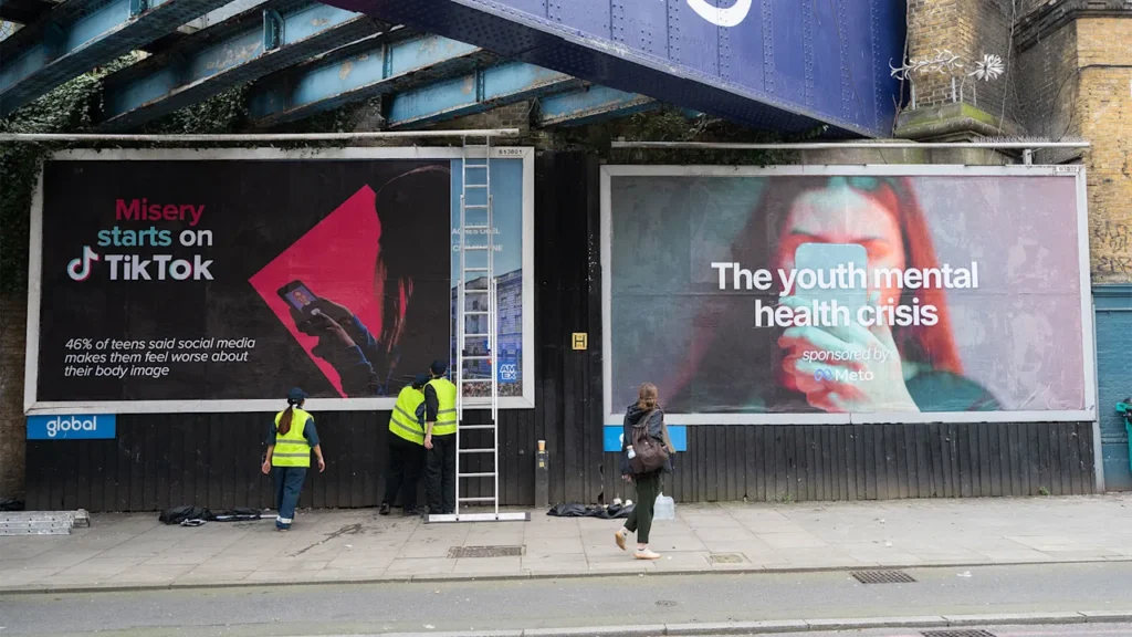 ‘Eating disorders start on TikTok’: Ad campaign takes social media to task in the most subversive way