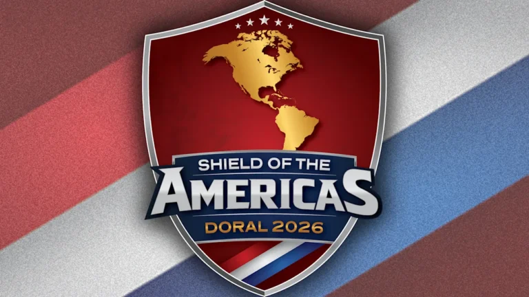 The ‘Shield of the Americas’ logo turns foreign policy into Trump’s personal brand