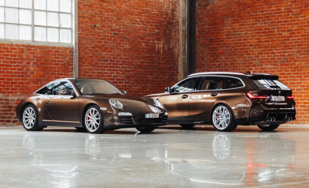 This Matching BMW M3 Touring and Porsche 911 Might Be the Perfect Two-Car Garage