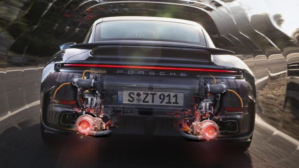 Porsche Patents Hydrogen Combustion System That Makes Its Own Fuel